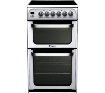 HOTPOINT  HUE52PS 50 cm Electric Ceramic Cooker - White